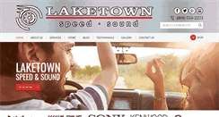 Desktop Screenshot of laketownspeedandsound.com